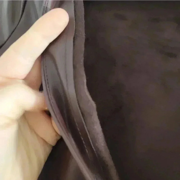 Faux leather mini dress - Picture 4 of 10